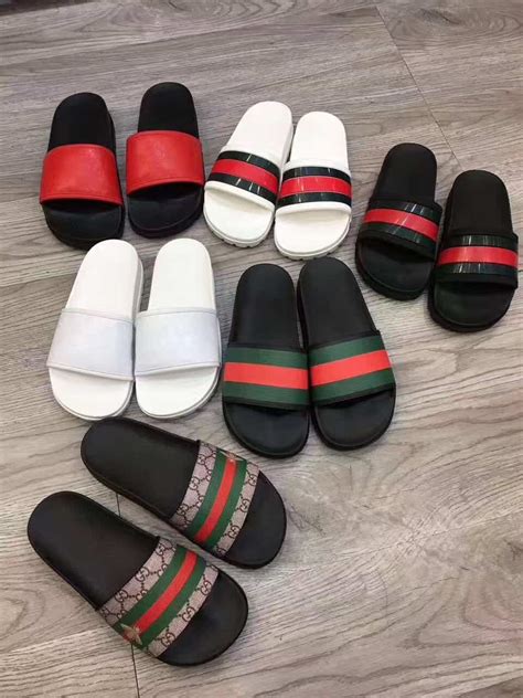 men's gucci slides replica|gucci slides are they real.